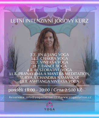 Letní intenzivní jógový kurz