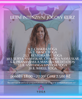 Letní intenzivní jógový kurz